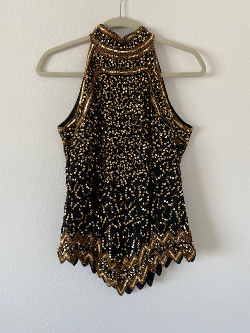 Vintage beaded Top