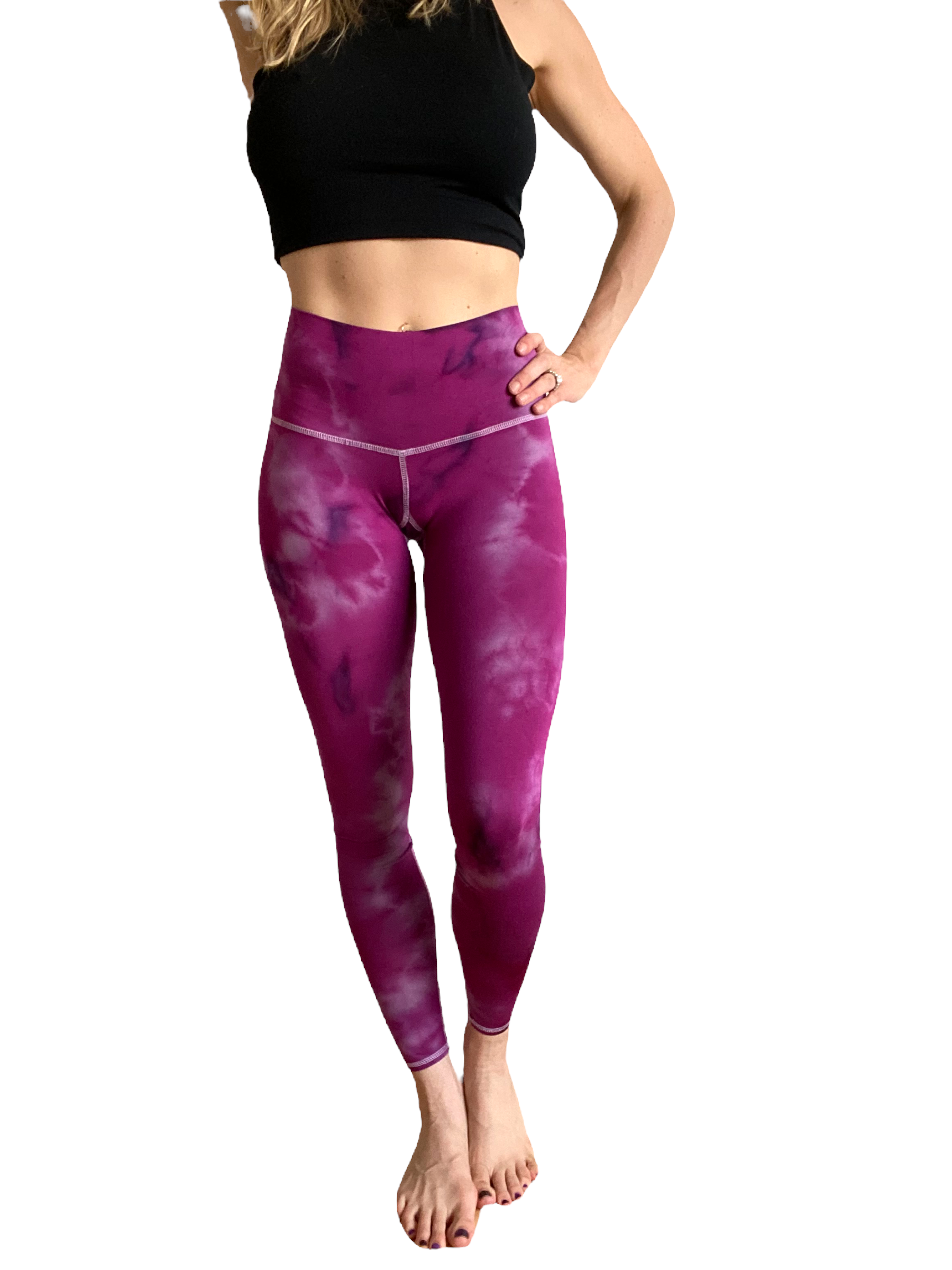 Purple Berry Leggings