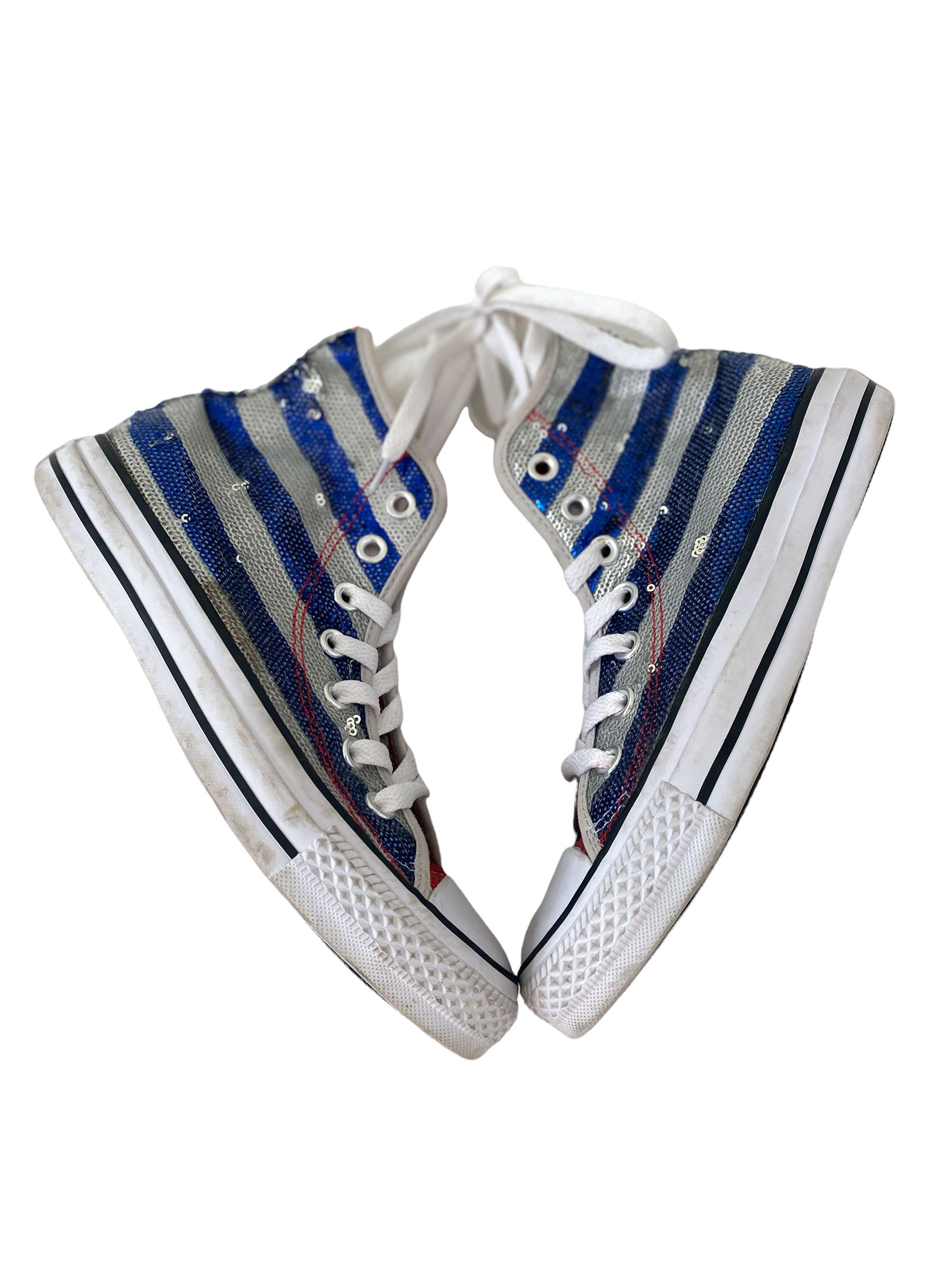 America Converse High Tops