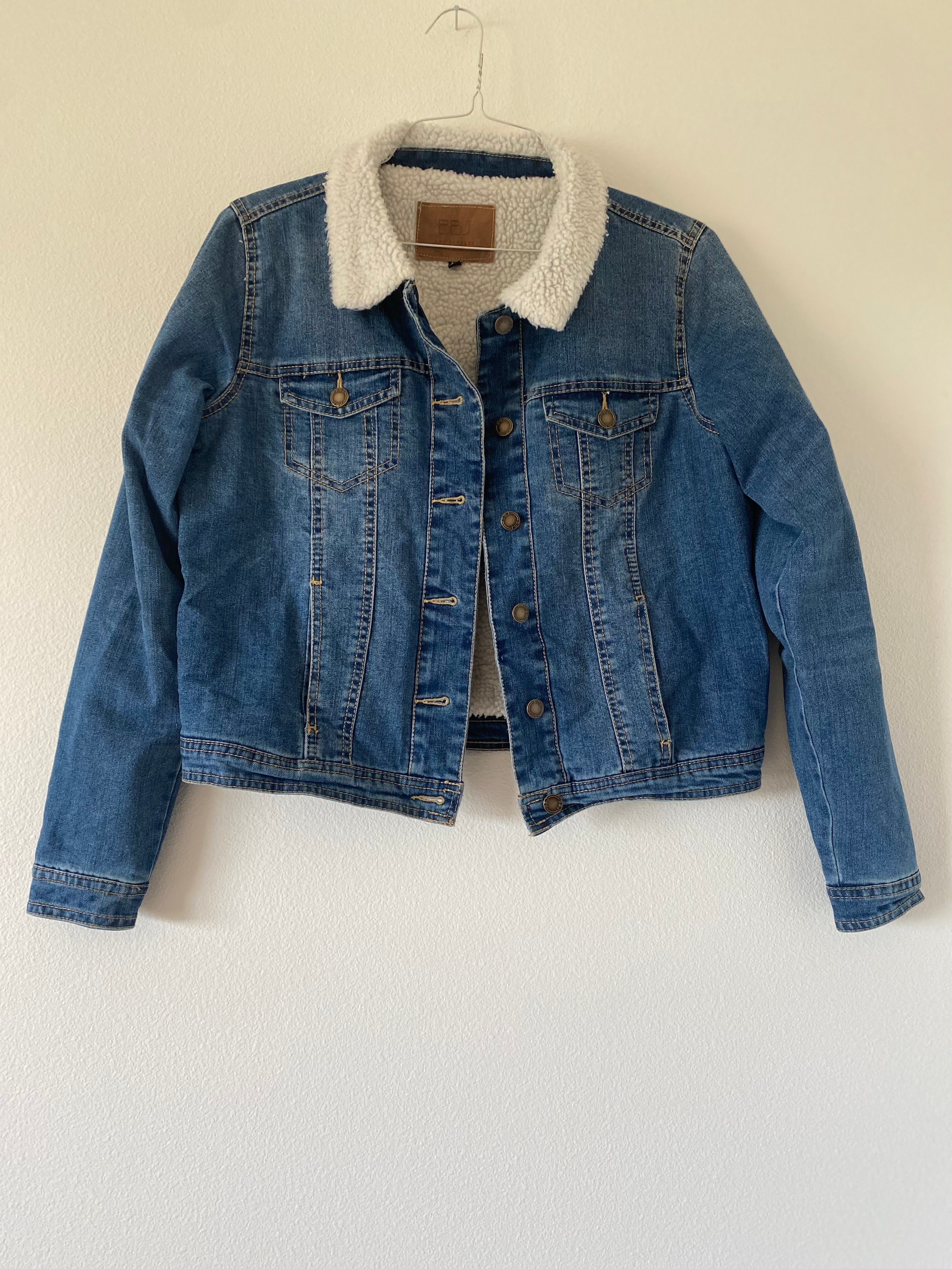 Sherpa Jean Jacket
