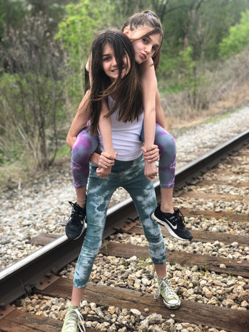 Purple Rocker Leggings