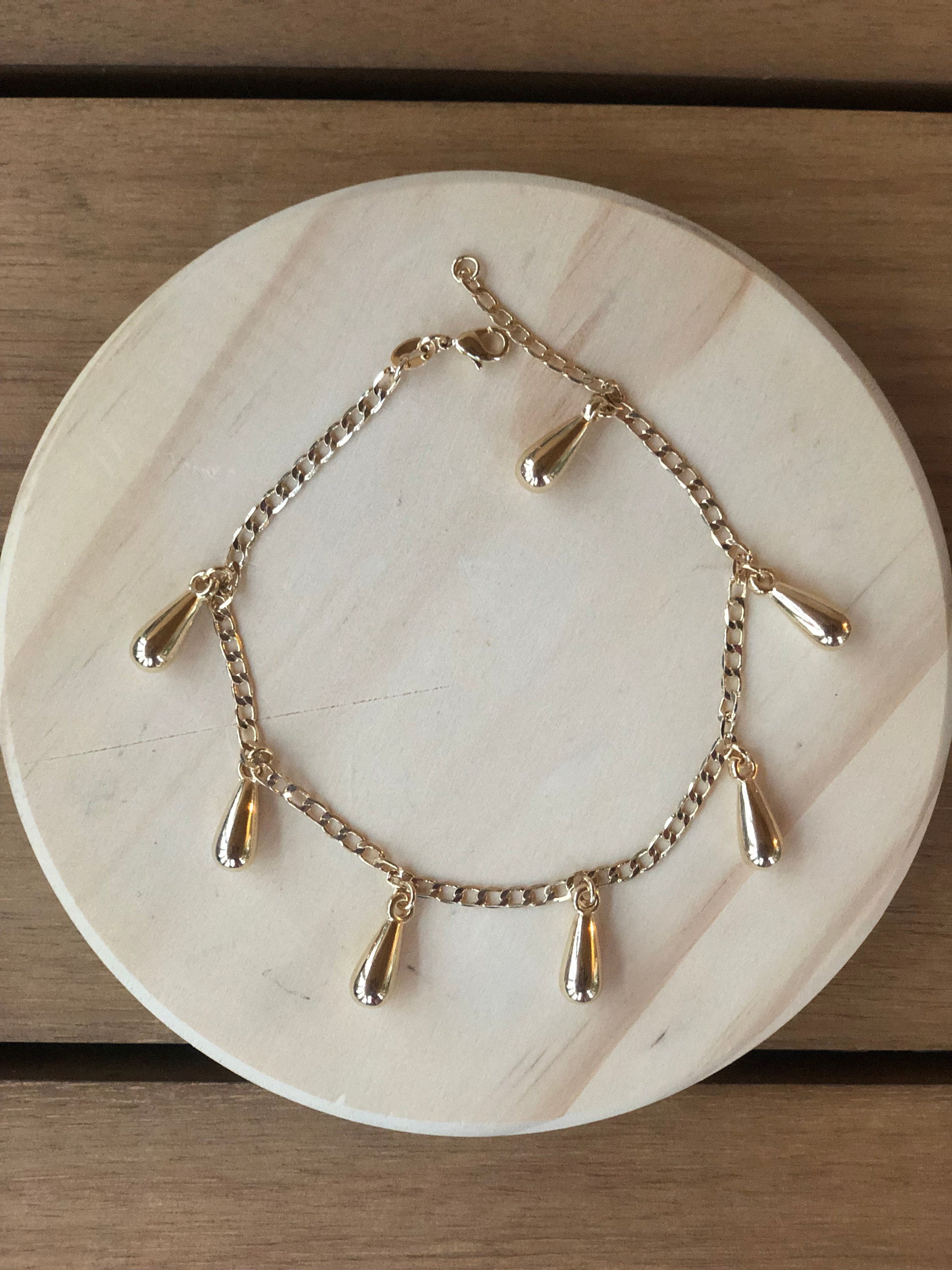 Gold Gypsy Anklet