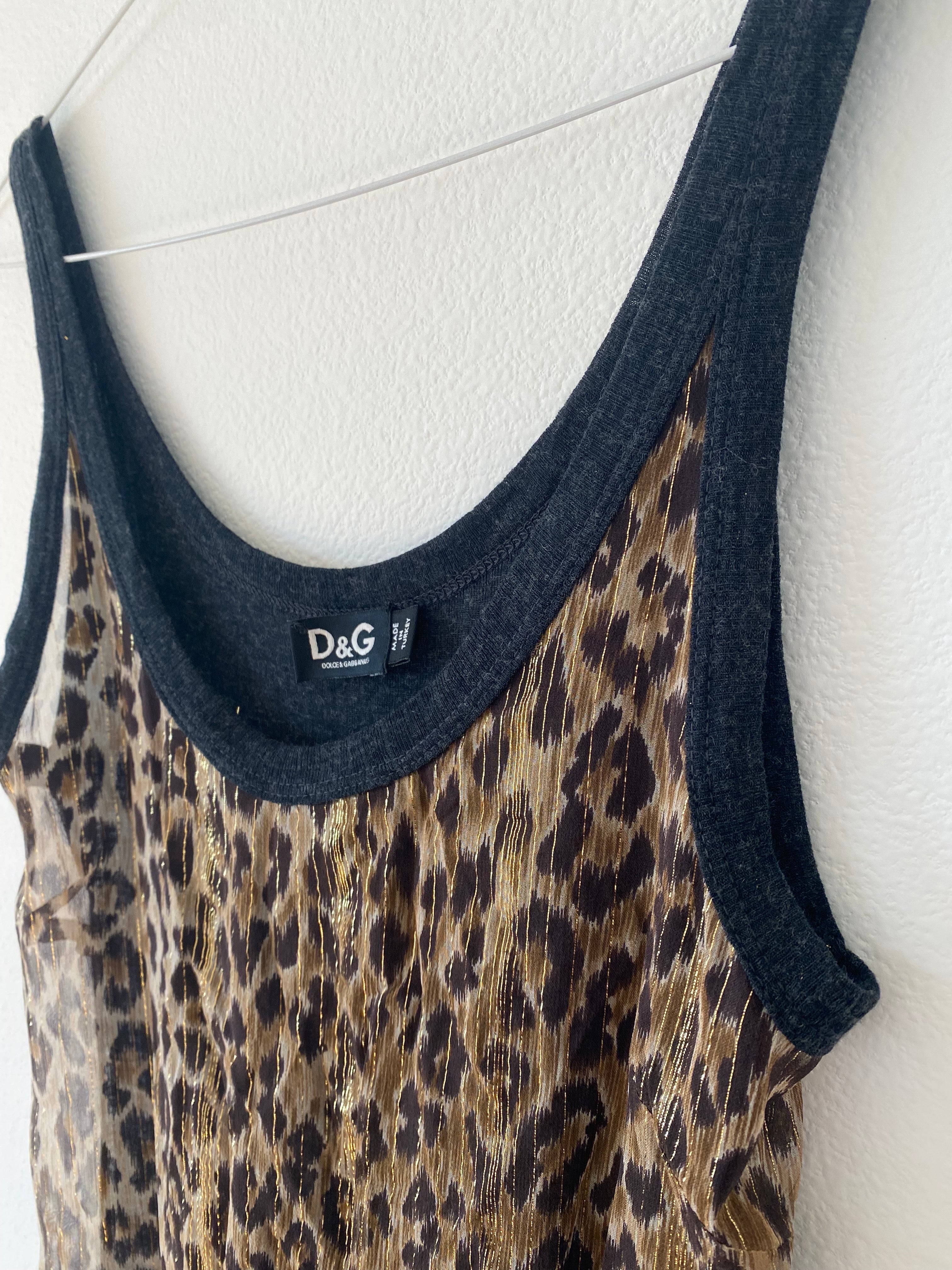 Dolce & Gabbana Leopard Dress