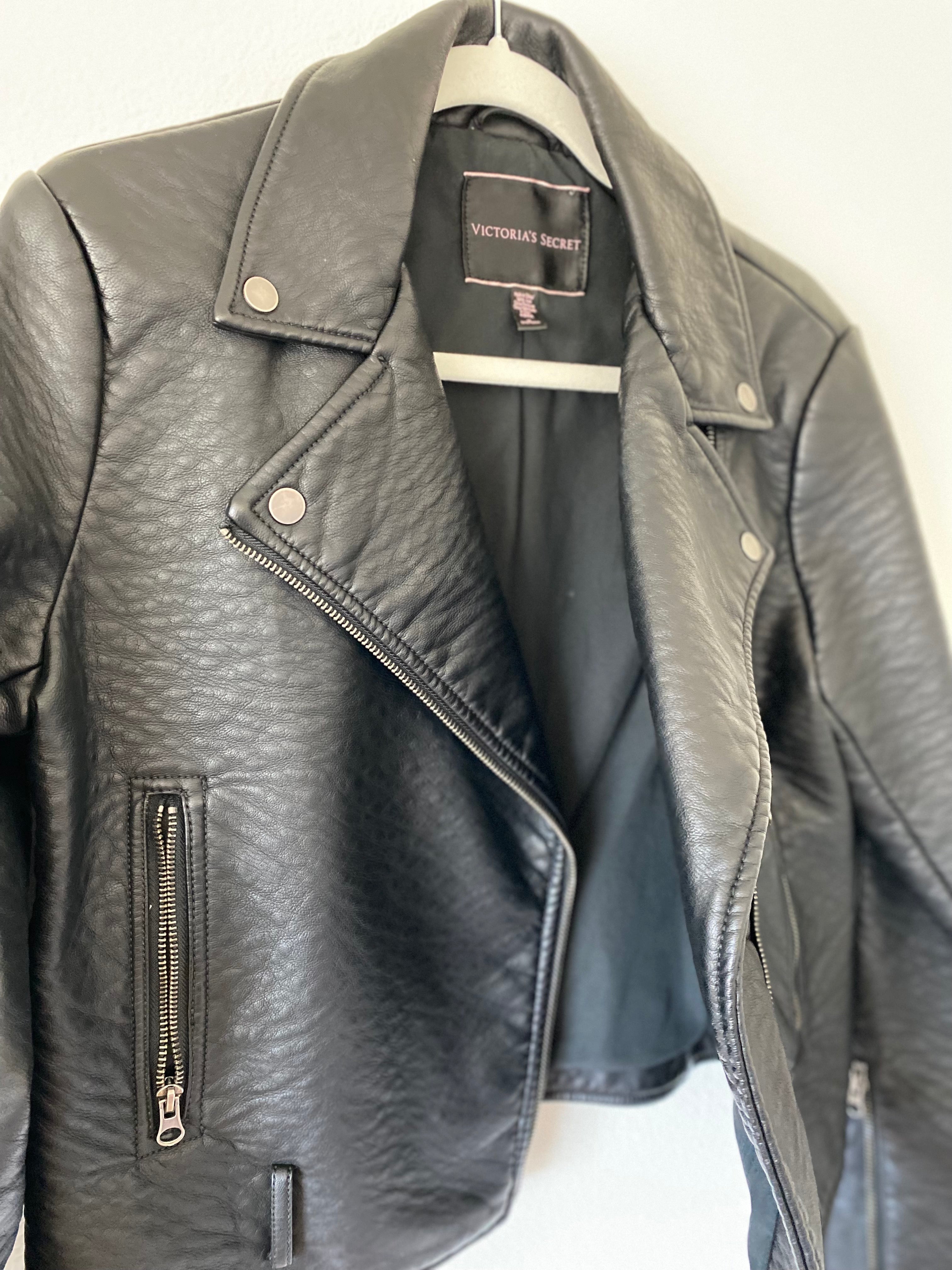 VS Faux Leather Jacket