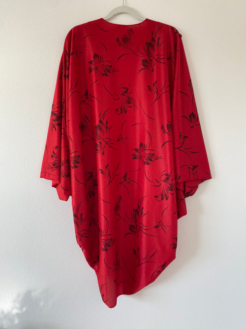 Vintage Red Kimono