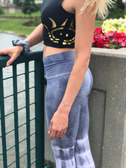 Recycled eco-friendly leggings, no harsh dyes or chemicals.