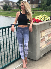 Recycled eco-friendly leggings, no harsh dyes or chemicals.